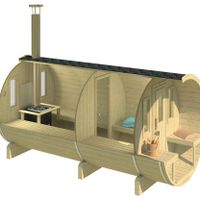Foto van Interflex barrelsauna 4