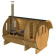Foto van Interflex barrelsauna 3.3 - thermowood