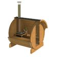 Foto van Interflex barrelsauna 2.2 - thermowood