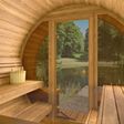 Foto van Interflex barrelsauna Deluxe 2.8 - thermowood