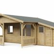 Foto von Interflex Blockhütte 4x3+2 Z