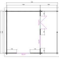 Foto van Interflex blokhut met veranda 5x4+2