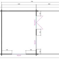Foto van Interflex blokhut met veranda 5x4+3