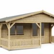 Foto von Interflex Blockhütte mit Terrasse 5x5+2