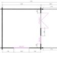 Foto von Interflex Blockhütte 4x4+2 - Imprägniert
