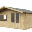 Foto van Interflex blokhut 5x4 - geïmpregneerd