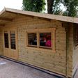 Foto van Interflex blokhut 5x4 - geïmpregneerd