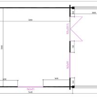 Foto van Interflex blokhut met veranda 5x5+3 - geïmpregneerd