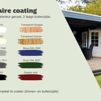 Foto van Interflex blokhut 4x3+2 - geverfd