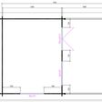 Foto van Interflex blokhut met veranda 5x4+3 - exterieur gecoat