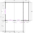 Foto van Interflex blokhut met veranda 5x5+3 Z - exterieur gecoat