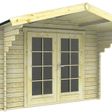 Foto van Interflex blokhut 3032 - exterieur gecoat