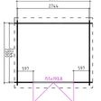 Foto van Interflex blokhut 3025 L