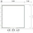 Foto van SmartShed tuinhuis met overkapping Isidro 500x500 cm