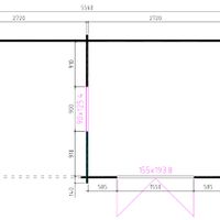 Foto der Interflex Blockhütte mit terrasse 2525 Z