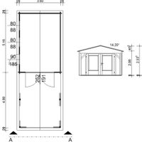 Foto der Azalp Garage Jeffrey 380x536 cm