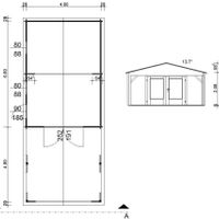 Foto der Azalp Garage Jeffrey 500x700 cm