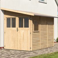 Foto der Karibu 55256 Gartenhaus Juist 3