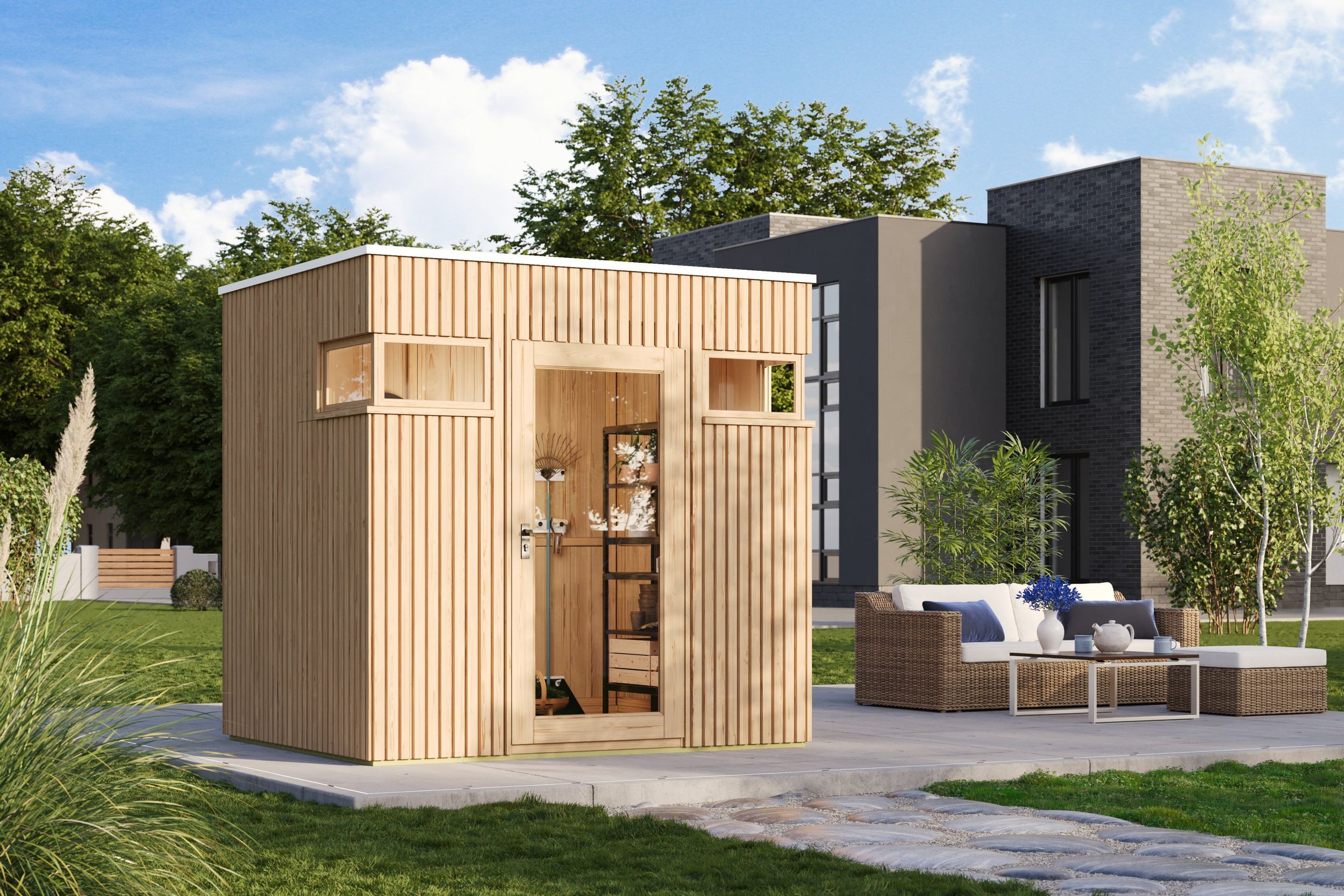 Foto van SmartShed tuinhuis Kampas