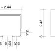 Foto van SmartShed geisoleerde tuinkantoor Kampas 2520