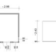 Foto van SmartShed geisoleerde tuinkantoor Kampas 3035