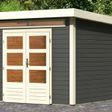 Foto van Karibu Kandern 6 tuinhuis - terragrijs (82989)