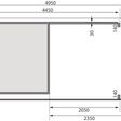 Foto von Karibu Kandern 3 Gartenhaus mit Anbaudach 235 cm - Rückwand (23612)