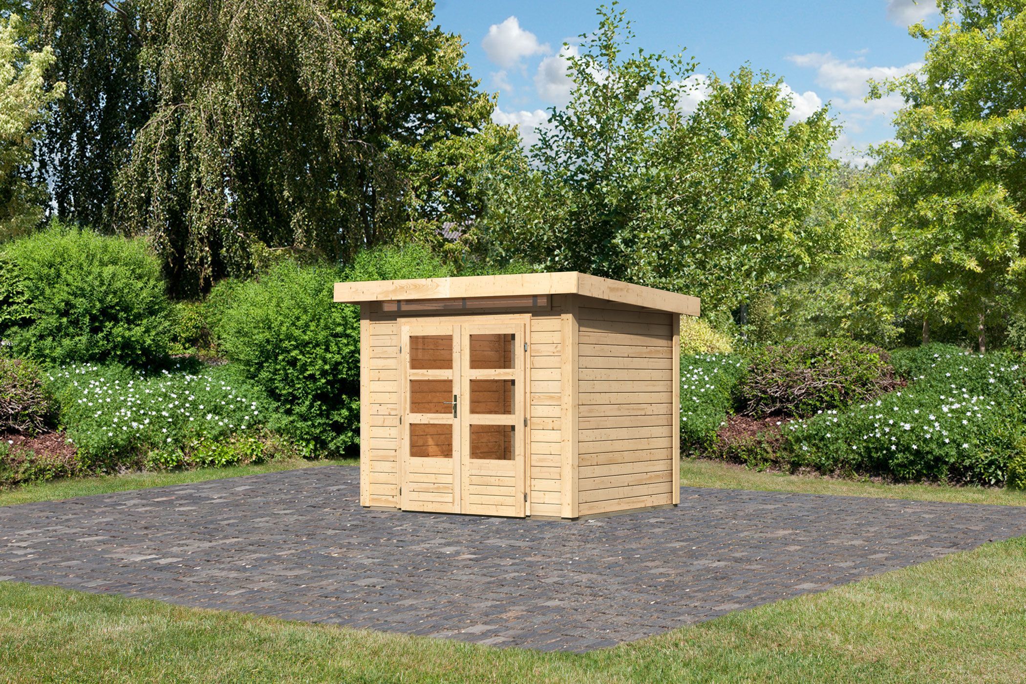 Foto der Karibu 9225 Kandern 2 Gartenhaus