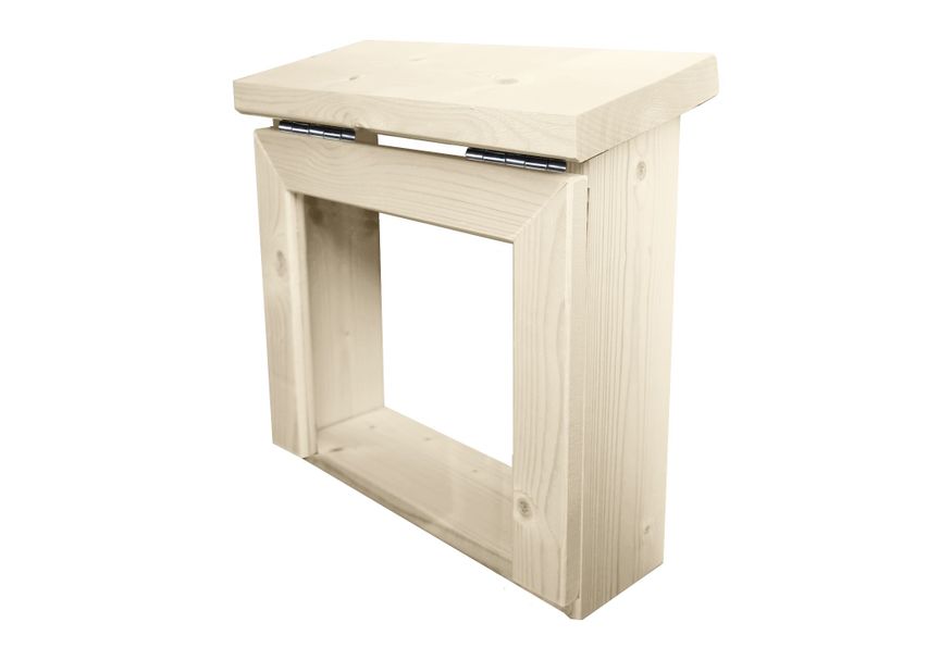 Foto van Karibu saunabesturing beschermkast (34x15.7x31.8 cm) - wit