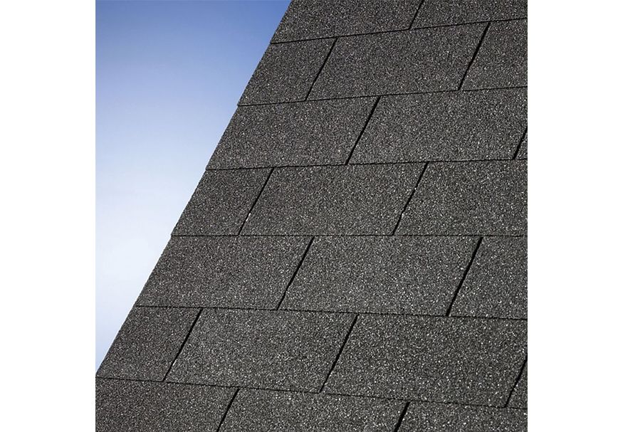 Karibu Dachschindeln Rechteck 3m2 - schwarz Foto von Karibu Dachschindeln Rechteck 3m2 - schwarz