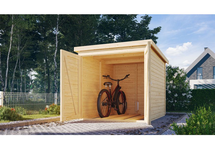 Karibu 38647 Fietsenberging Foto van Karibu 38647 Fietsenberging