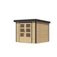 Foto van Karibu tuinhuis Jupiter 3 - Set A - vuren|antraciet (12290)