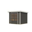 Foto van Karibu tuinhuis Jupiter 3 - Set B - terragrijs|wit (12291)