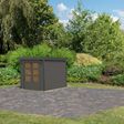Foto van Karibu tuinhuis Jupiter 2 - Set B - terragrijs|antraciet (93413)