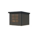 Foto van Karibu tuinhuis Jupiter 3 - Set B - terragrijs|antraciet (12293)