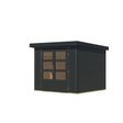 Foto van Karibu tuinhuis Jupiter 3 - Set C - antraciet|antraciet (12296)