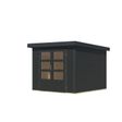 Foto van Karibu tuinhuis Jupiter 3.5 - Set C - antraciet|antraciet (12308)