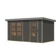Foto van Karibu tuinhuis Merkur - Set B - terragrijs|grijsaluminium (12493)