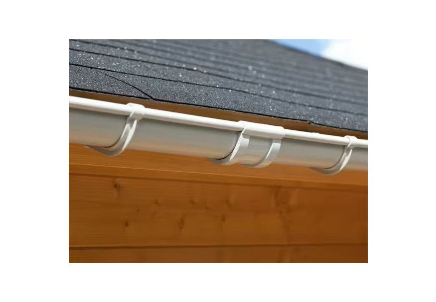 Karibu PVC dakgootset - 590 cm (5967) Foto van Karibu PVC dakgootset - 590 cm (5967)