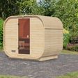 Foto van Karibu buitensauna Quadro 1 Plus (35445)