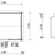 Foto von Azalp Blockhaus Karlijn 400x300 cm
