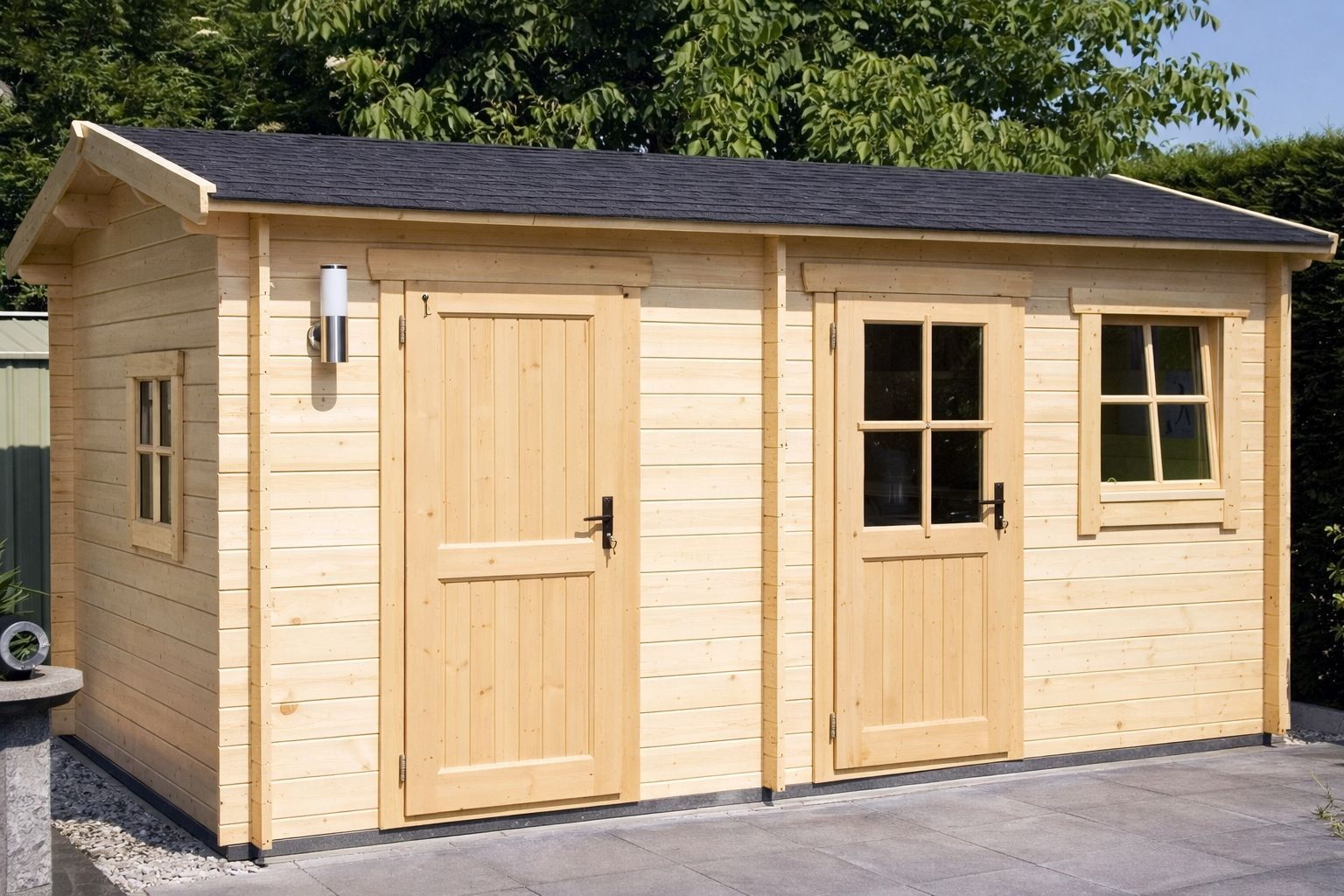 Foto von Azalp Blockhaus Karlijn 500x550 cm