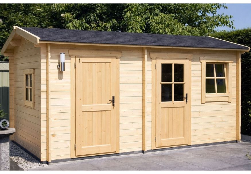 Foto von Azalp Blockhaus Karlijn 500x550 cm