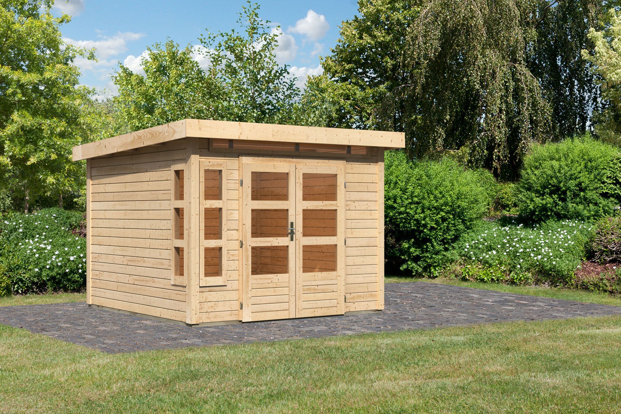 Foto der Karibu 31532 Kastorf 6 Gartenhaus