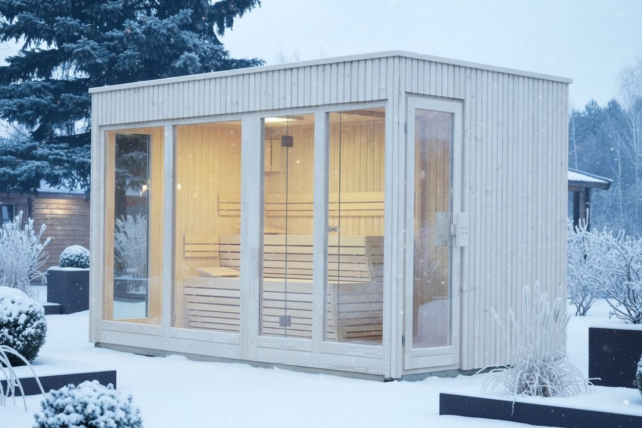 Foto von Azalp Royal Class Außen Sauna Kaunis 326x176 cm