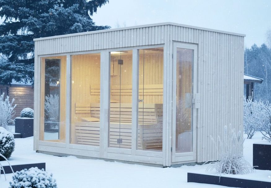 Foto von Azalp Royal Class Außen Sauna Kaunis 326x176 cm