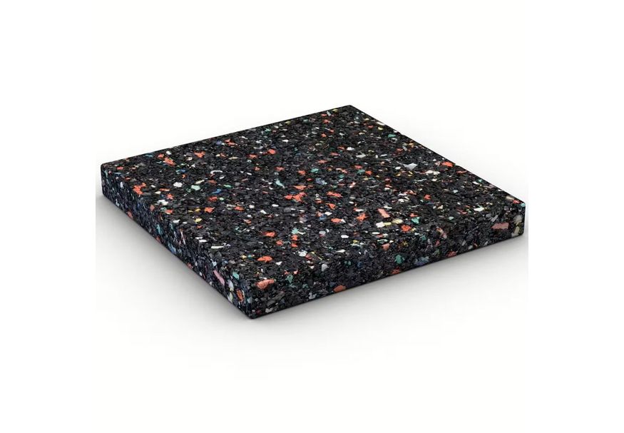 Karibu rubberen isopad 70x70x8 mm - 240 st - tot 28m2 (457) Foto van Karibu rubberen isopad 70x70x8 mm - 240 st - tot 28m2 (457)