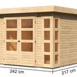 Foto van Karibu Kerko 3 tuinhuis (82926)