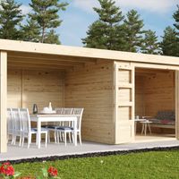 Foto van Karibu 9195 Kerko 5 tuinhuis met veranda