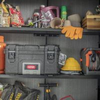 Foto van Keter Cortina Alto Tuinkast 1400L